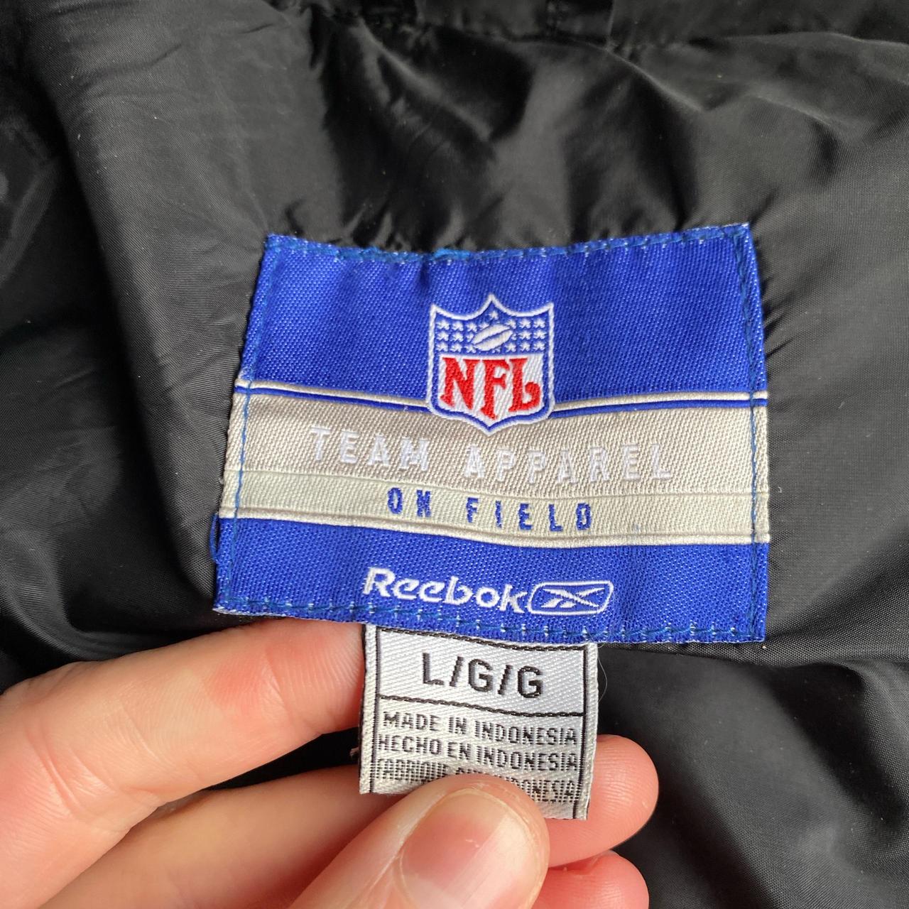 Black NFL Baltimore Ravens Puffer Jacket - L