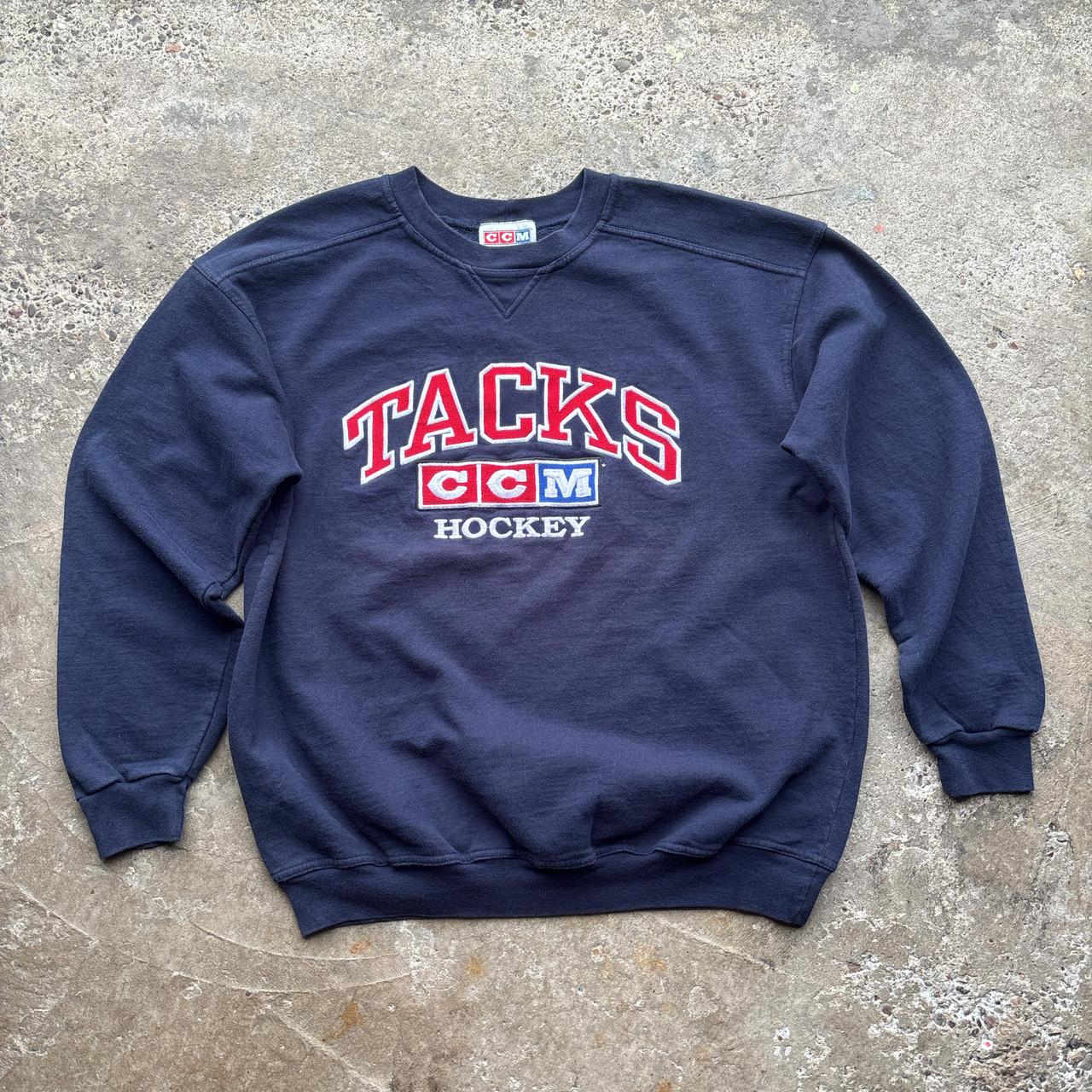 Navy CCM ‘TACKS’ sweatshirt