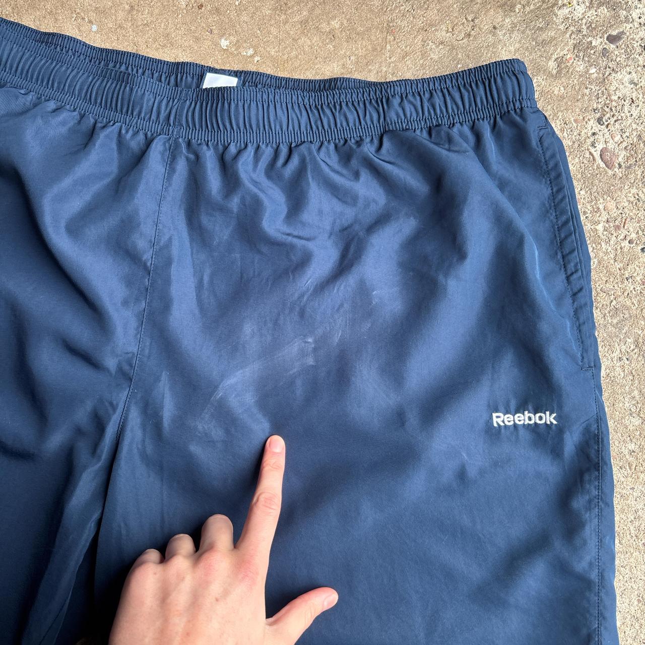 Navy Reebok Sportswear Shorts - 2XL