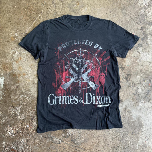 Black The Walking Dead promotional t-shirt