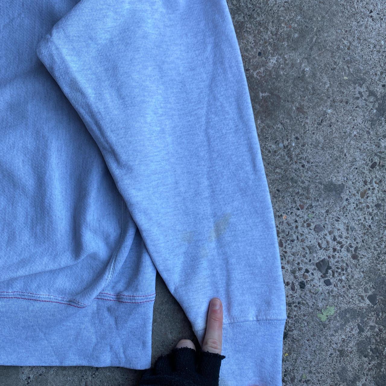 Grey Champion Drawstring Hoodie - XL