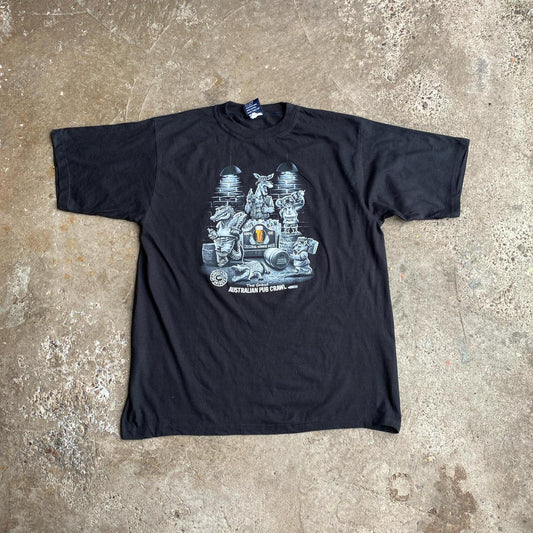 Black ‘The Great Australian Pub Crawl’ T-Shirt