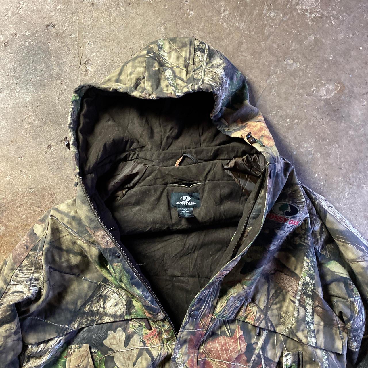 Mossy Oak Woodland Print Hooded Jacket - XL