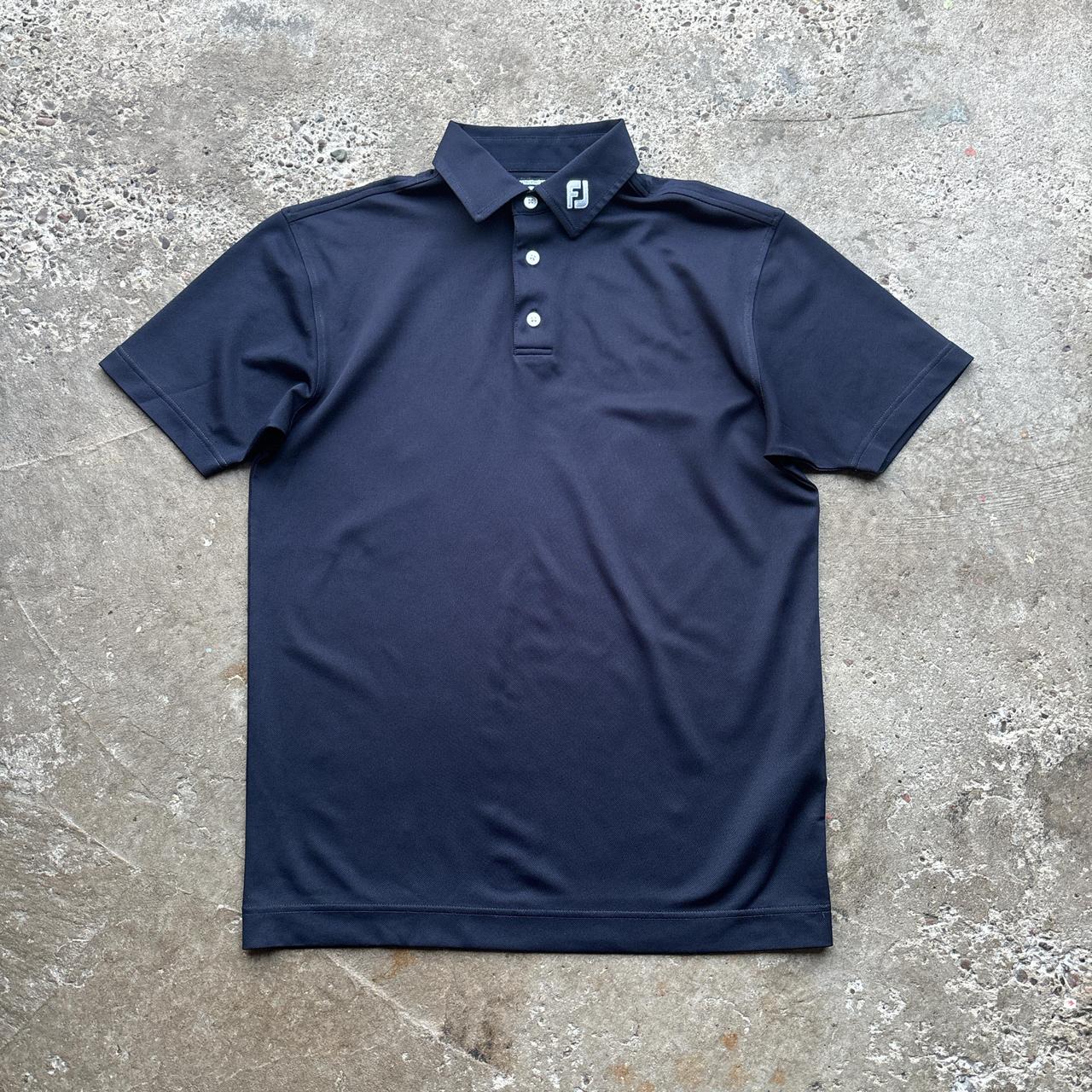 Navy FootJoy golf polo shirt - M