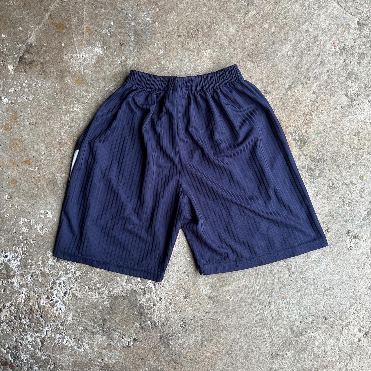 Vintage England Navy Umbro Football Shorts