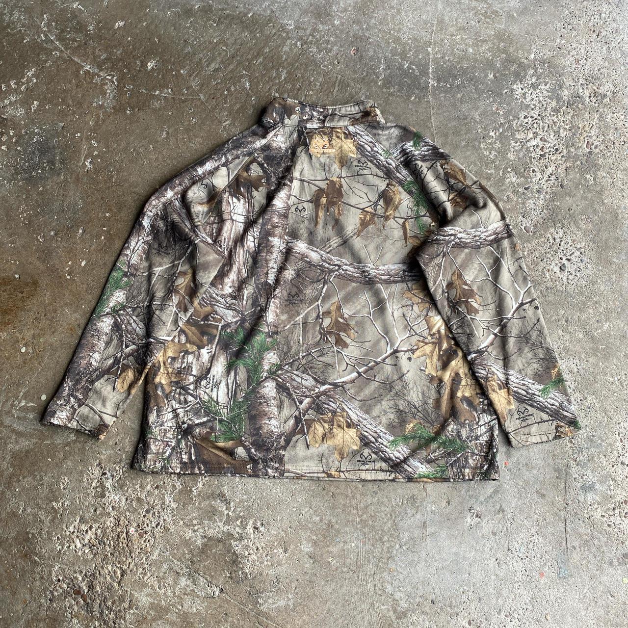 Realtree Camouflage 1/4 Zip Jumper - 2XL