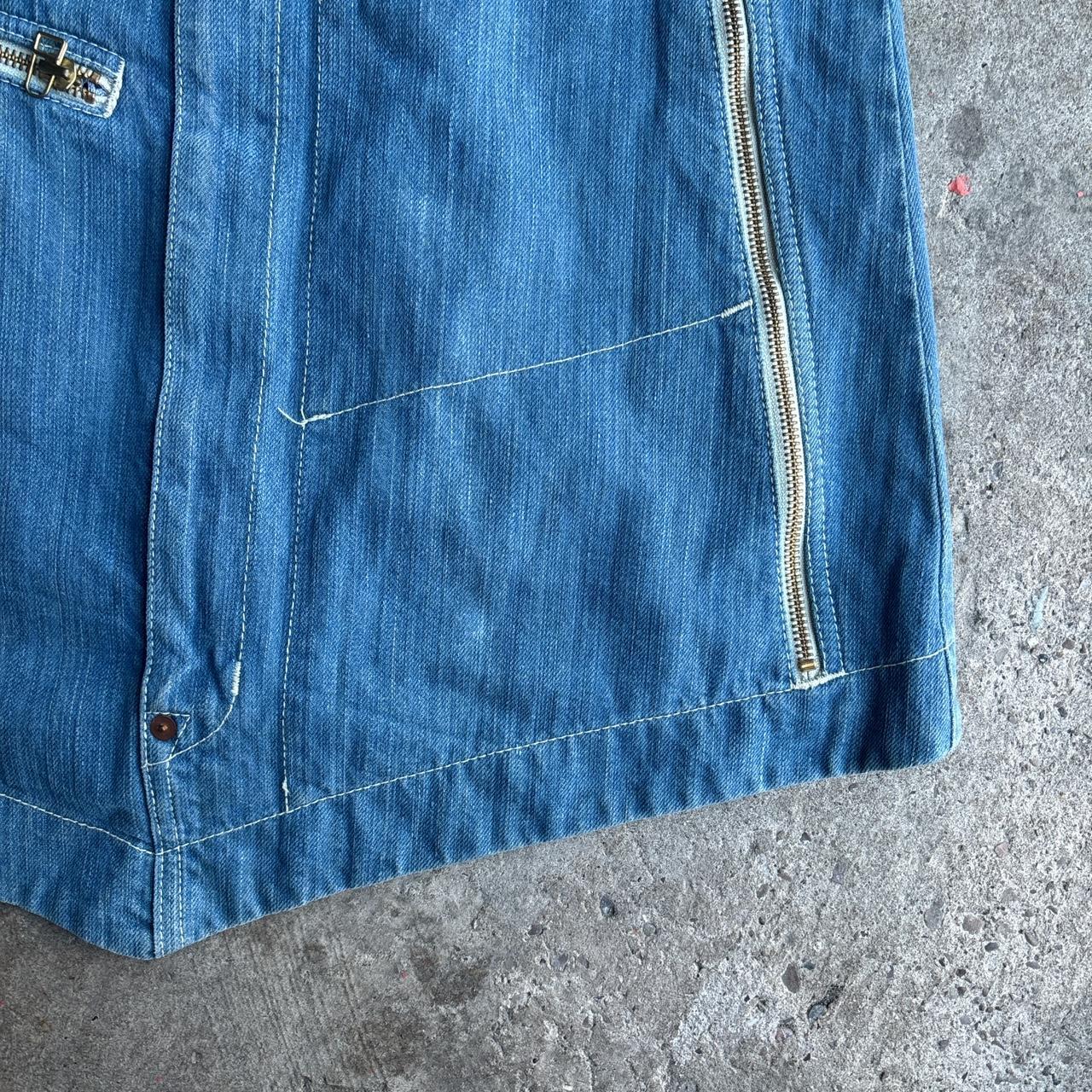 Michiko Koshino Blue Denim Skirt