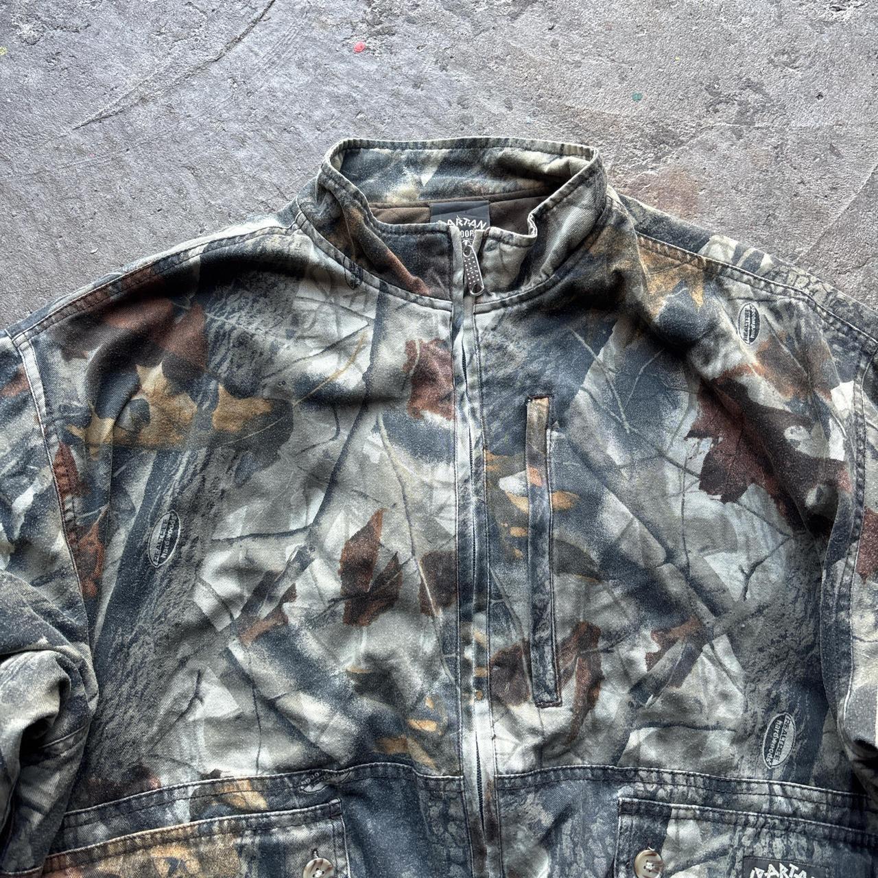 Real tree hunting  bomber jacket - XL