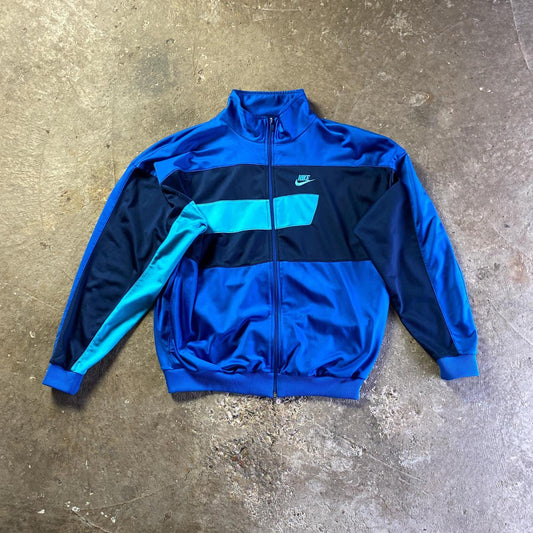 Vintage Blue ‘90s Nike Tracksuit Jacket - L