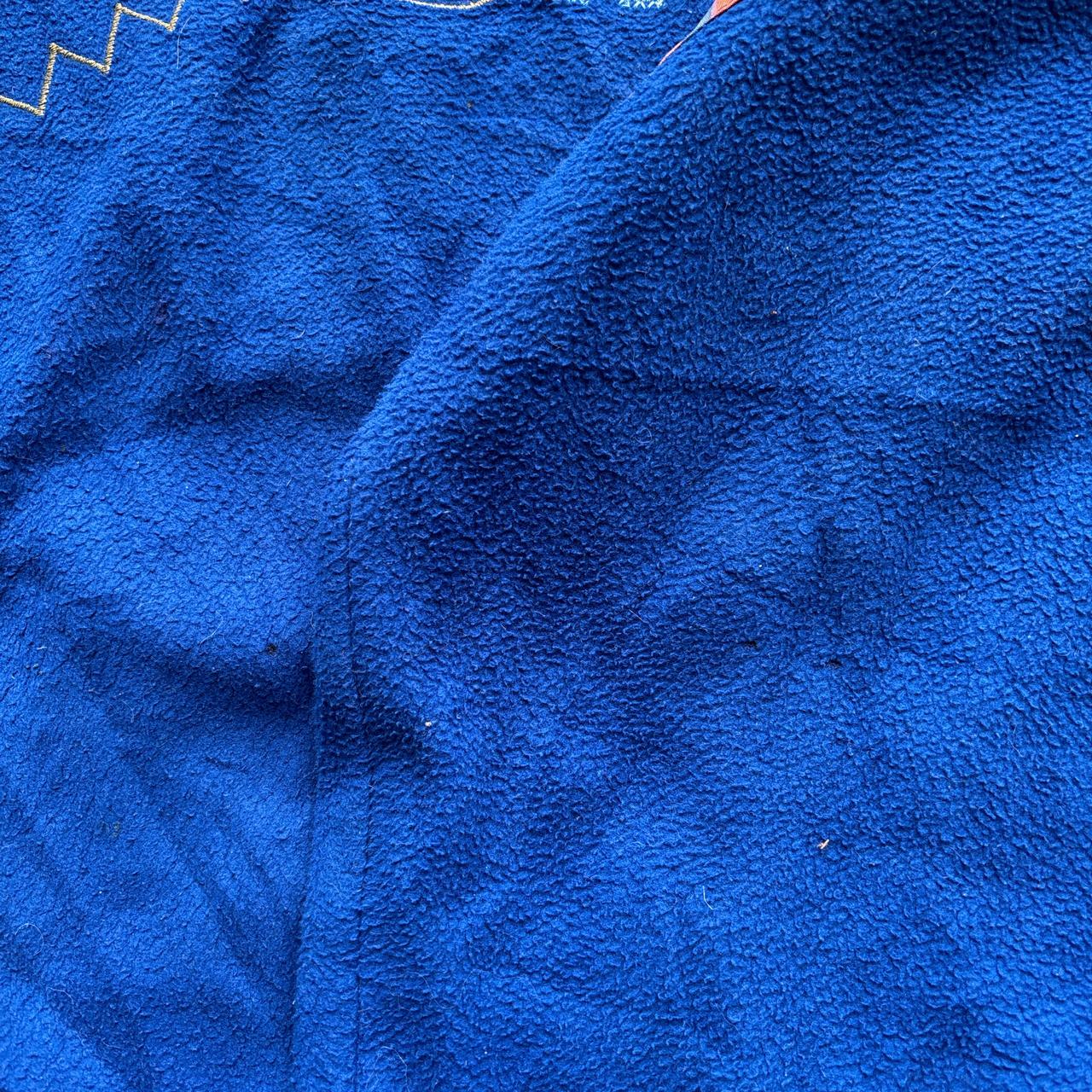 80s blue Australian Tourist fleece with embroidered logo