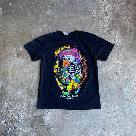 Black Cabo San Lucas Day of the Dead T-Shirt