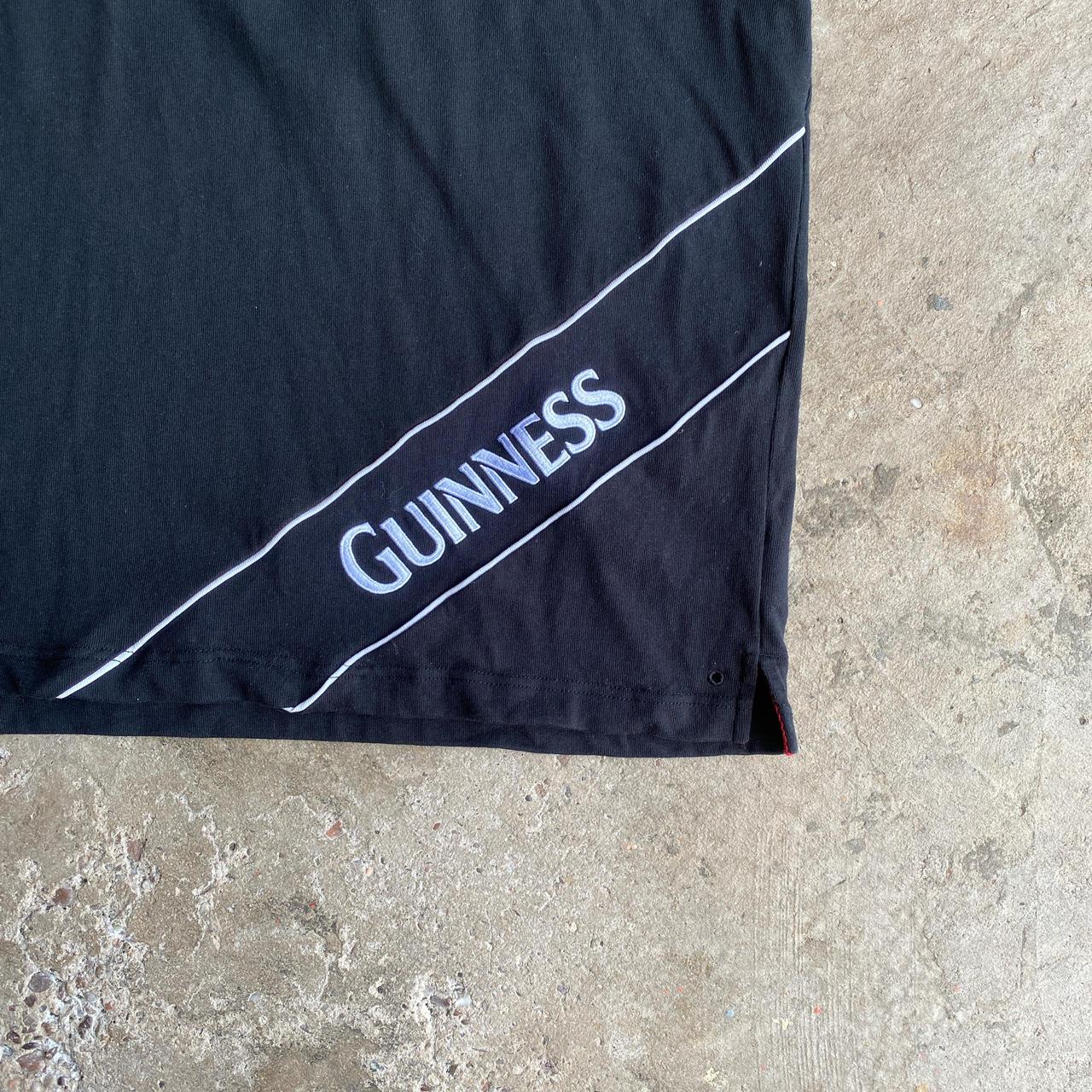 Black England Rugby Guinness Polo Shirt - XL