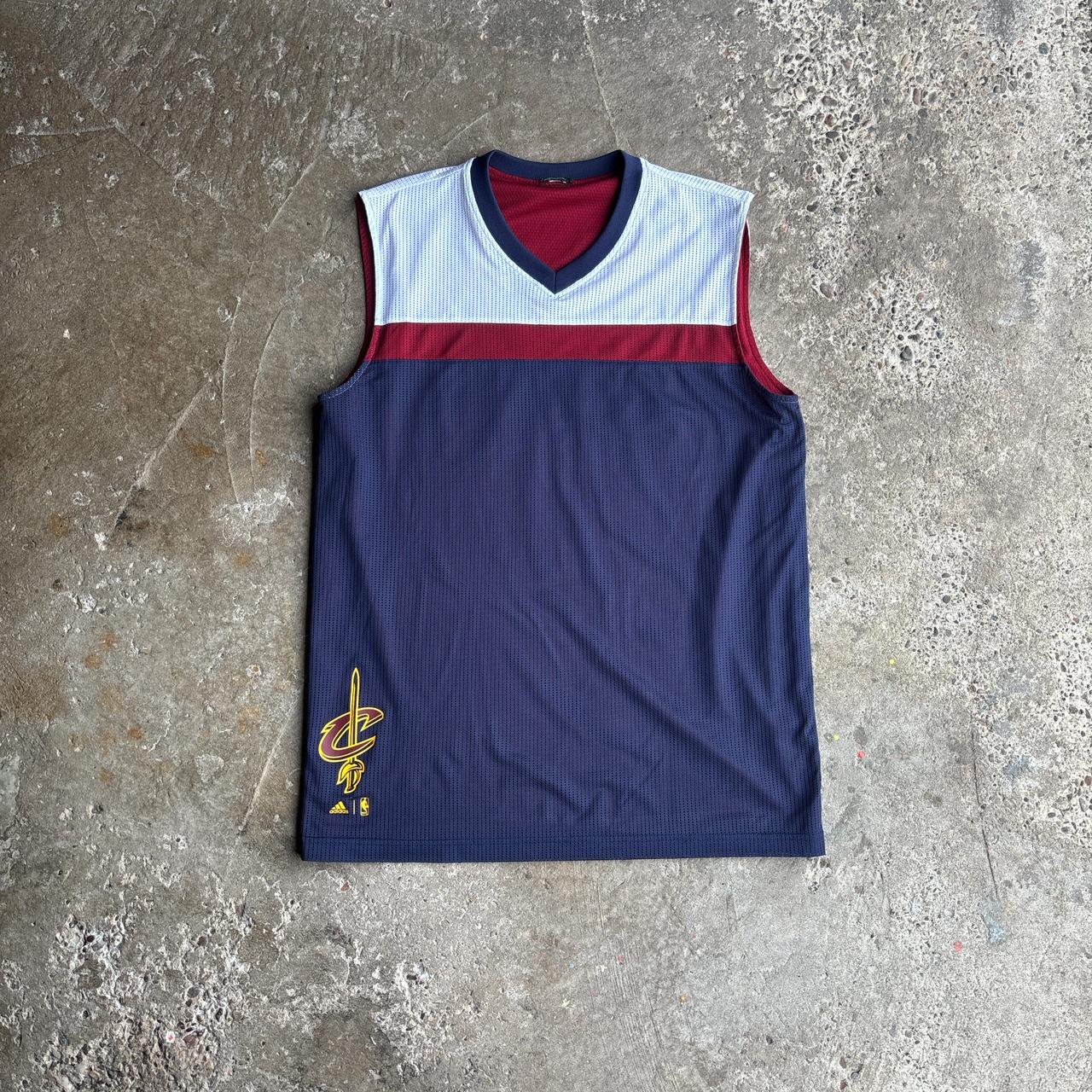 Adidas Cleveland Cavaliers NBA Winter Hoops Reversible Basketball Vest - L