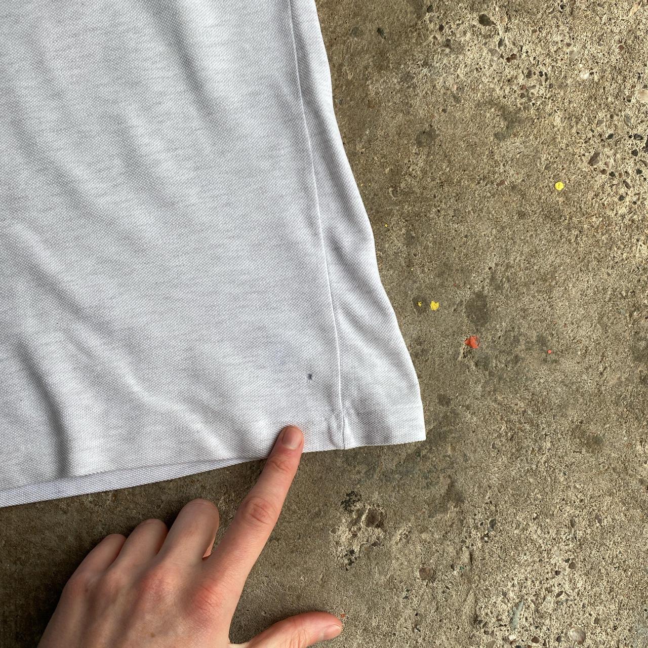 Classic Grey Lacoste Polo Shirt - XS