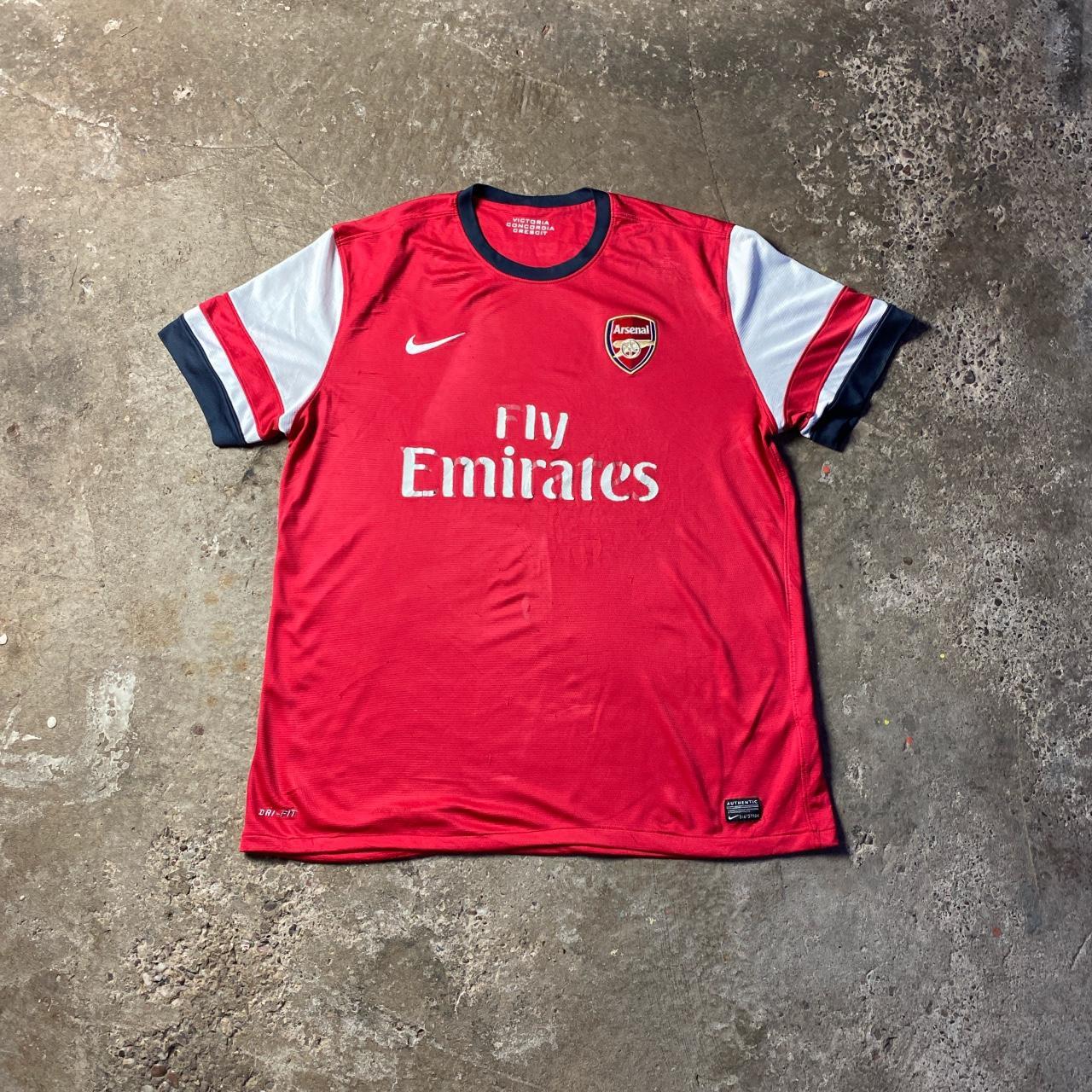 Red Arsenal 2012-2014 Nike Home Shirt - XL