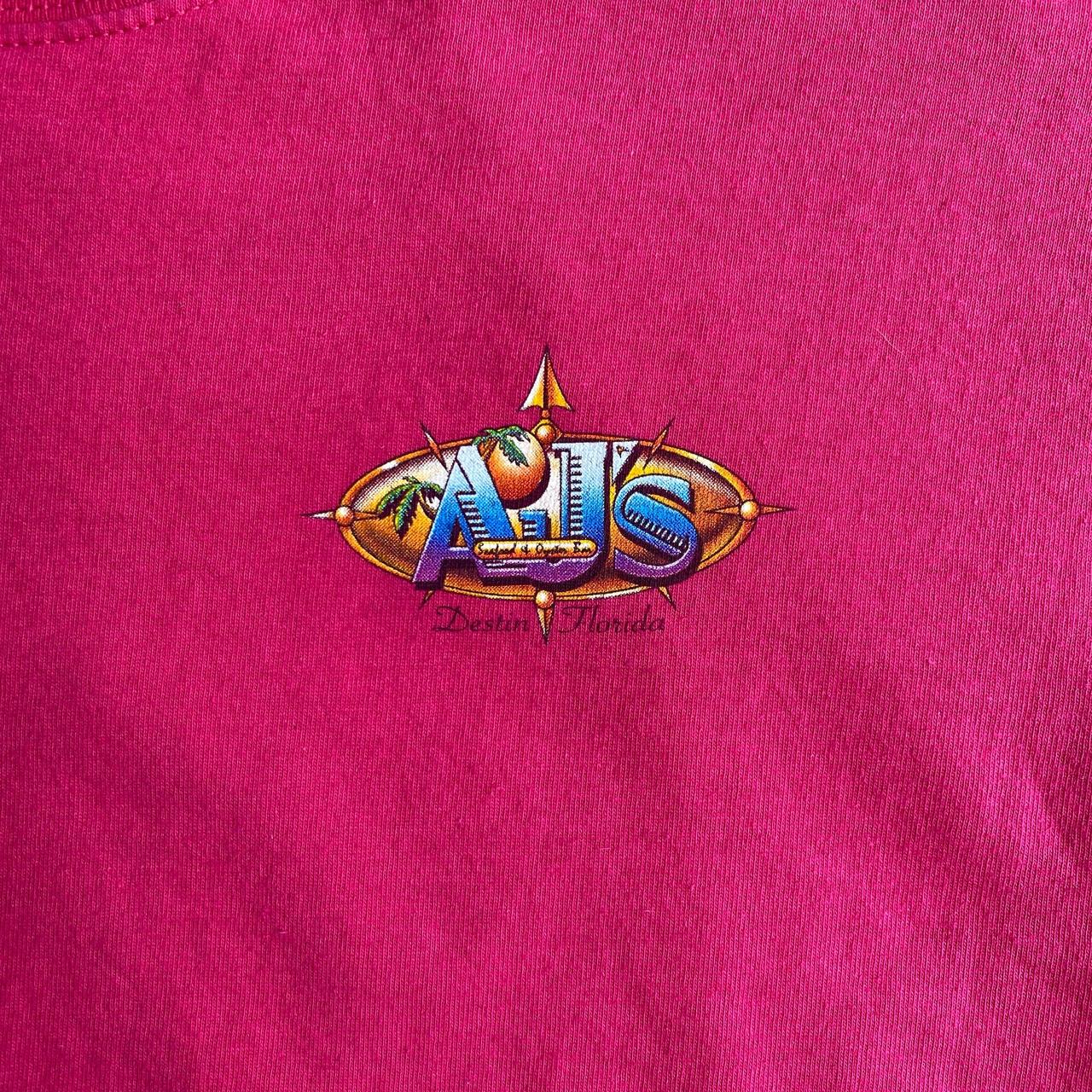 Pink Gildan ‘AJs’ Bar T-Shirt