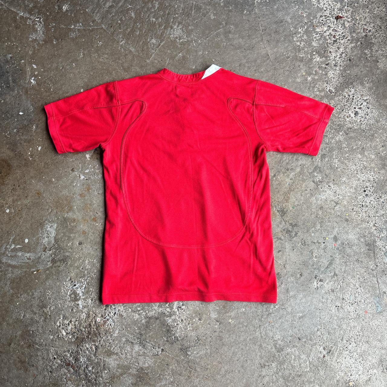 Red Reebok Wales Rugby Shirt 2007