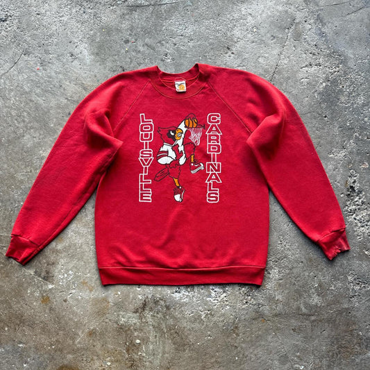 Red Louisville Cardinals sweatshirt