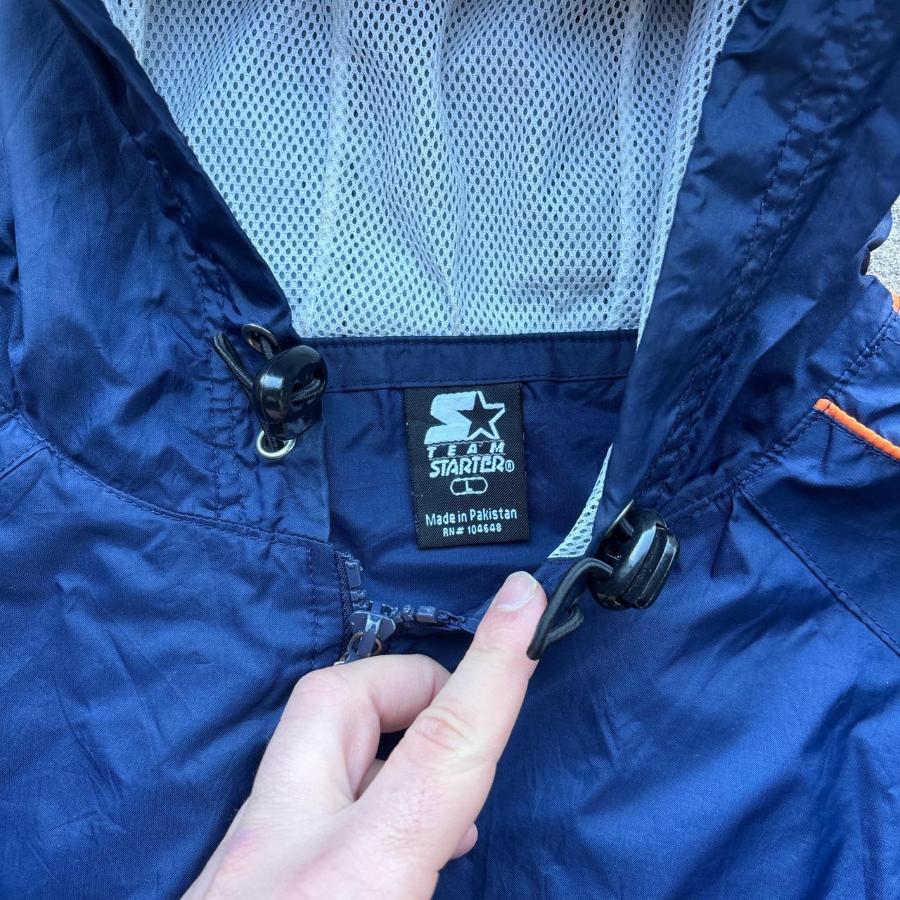 Vintage Navy Illinois Starter track jacket - L