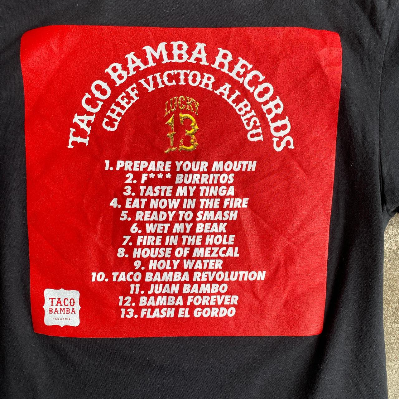 Black ‘Taco Bamba’ Bar T-Shirt