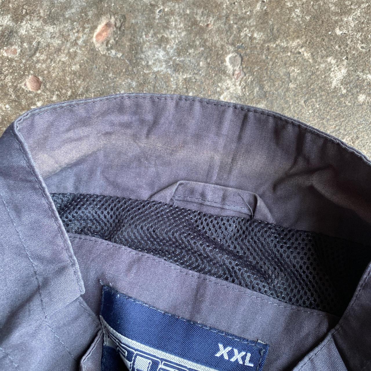 Vintage Grey Technical Full Zip Vest Jacket - 2XL