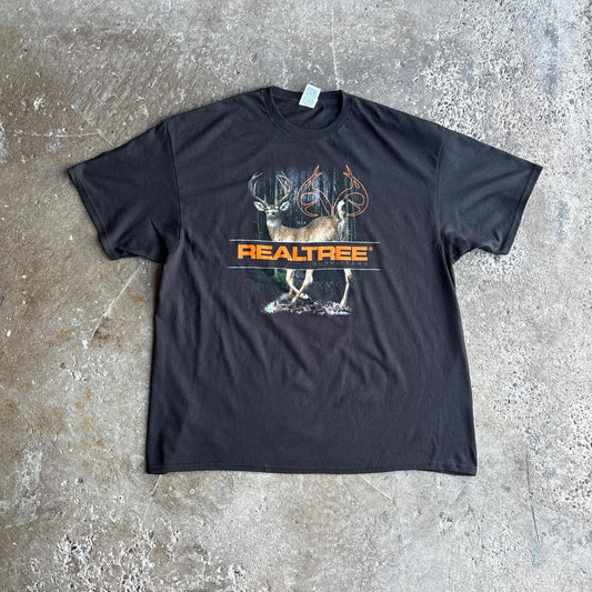 Black Realtree Graphic T-Shirt - 2XL