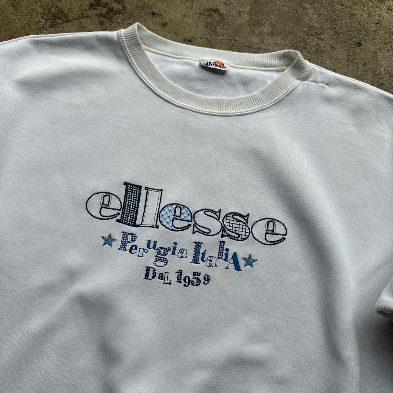 Vintage white Ellesse sweatshirt