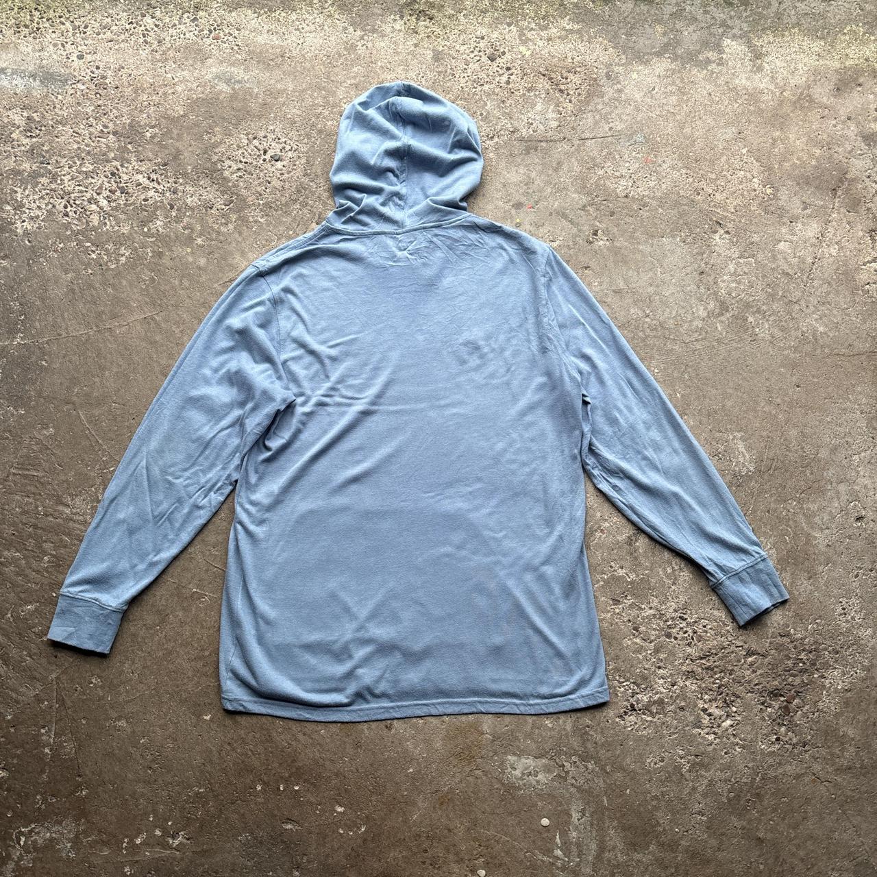 Blue Champion graphic hoody - M