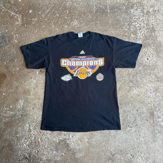 Dark Navy Graphic 2009 Lakers T-Shirt - L