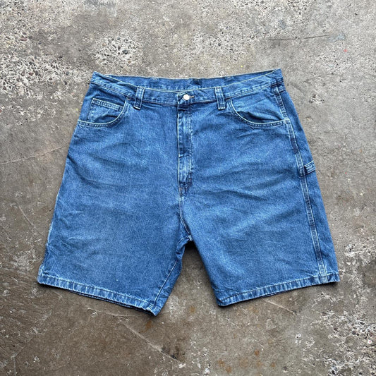 Blue Wrangler Carpenter Denim Shorts - W42