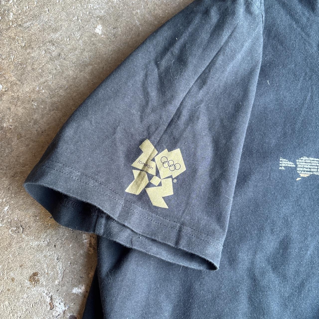 Black Adidas London 2012 Olympics Graphic T-Shirt