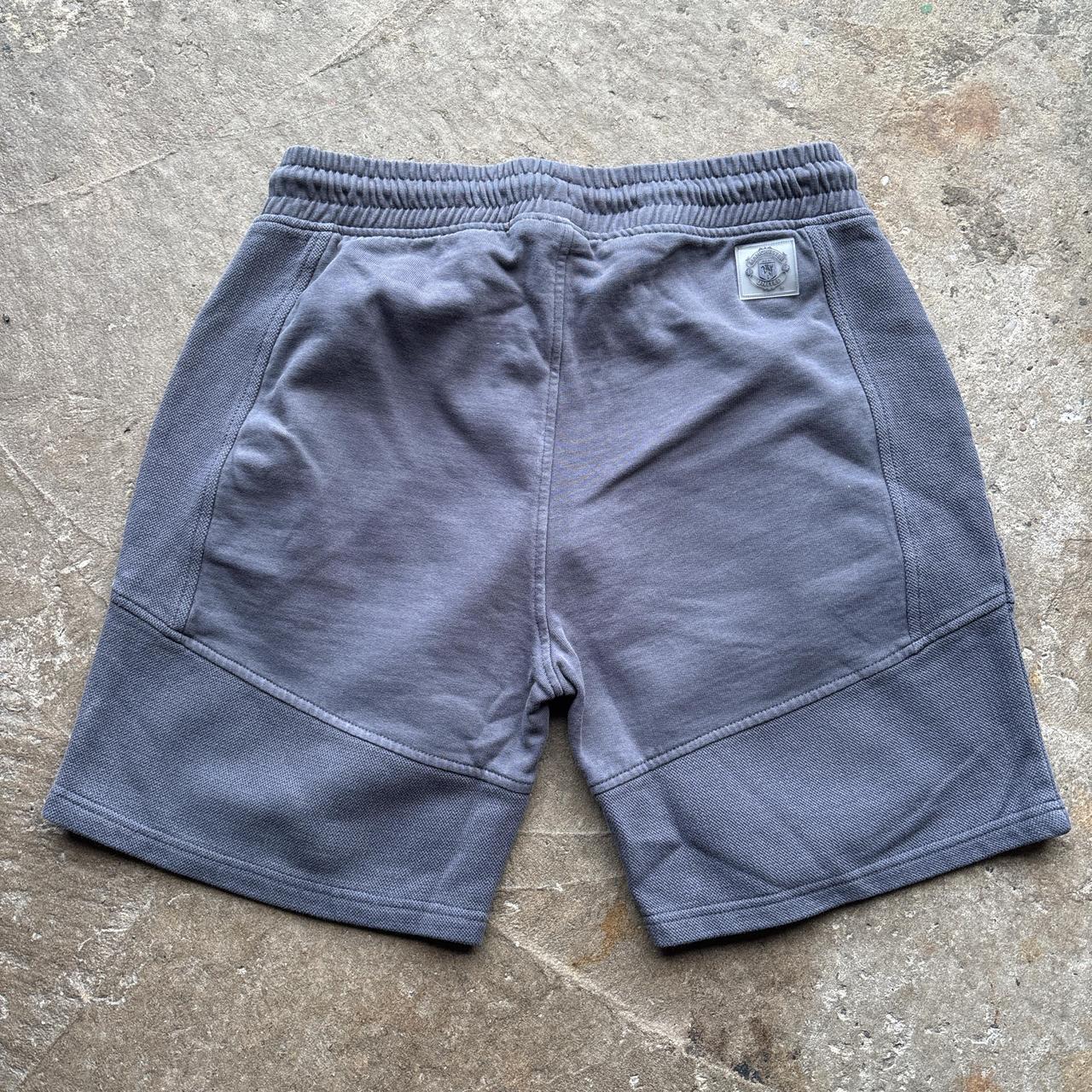 Grey Manchester United Shorts - S