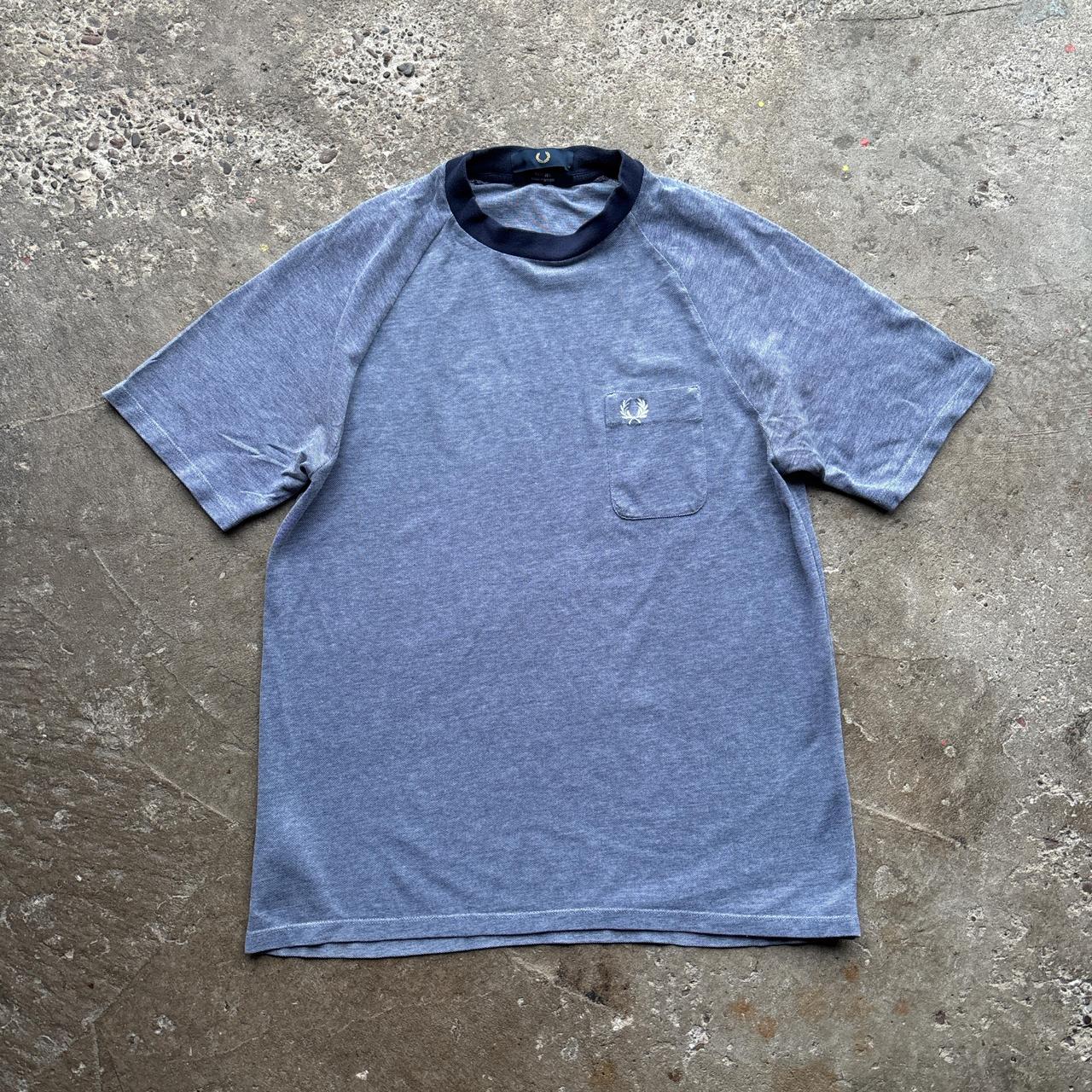 Grey Fred Perry T-shirt - M