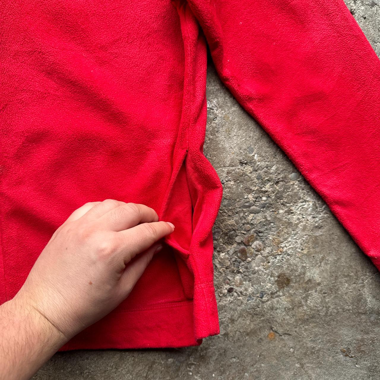 Red and navy Tommy Hilfiger fleece
