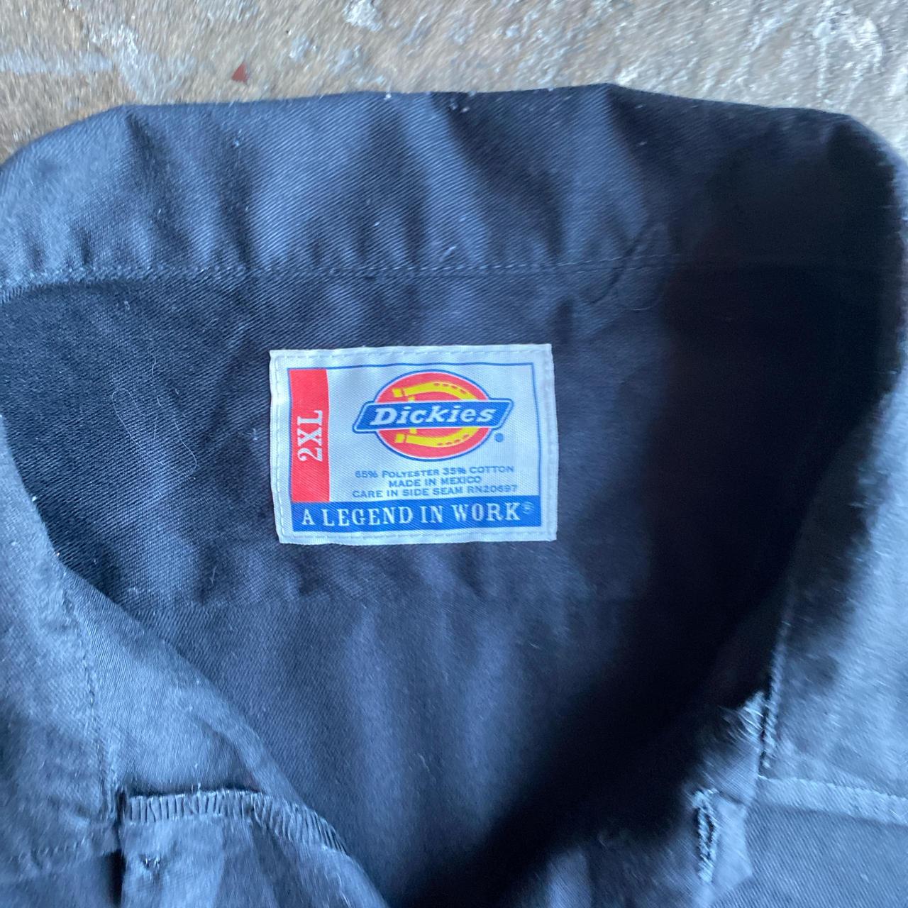 Black Dickies Workwear Long Sleeve Shirt - 2XL