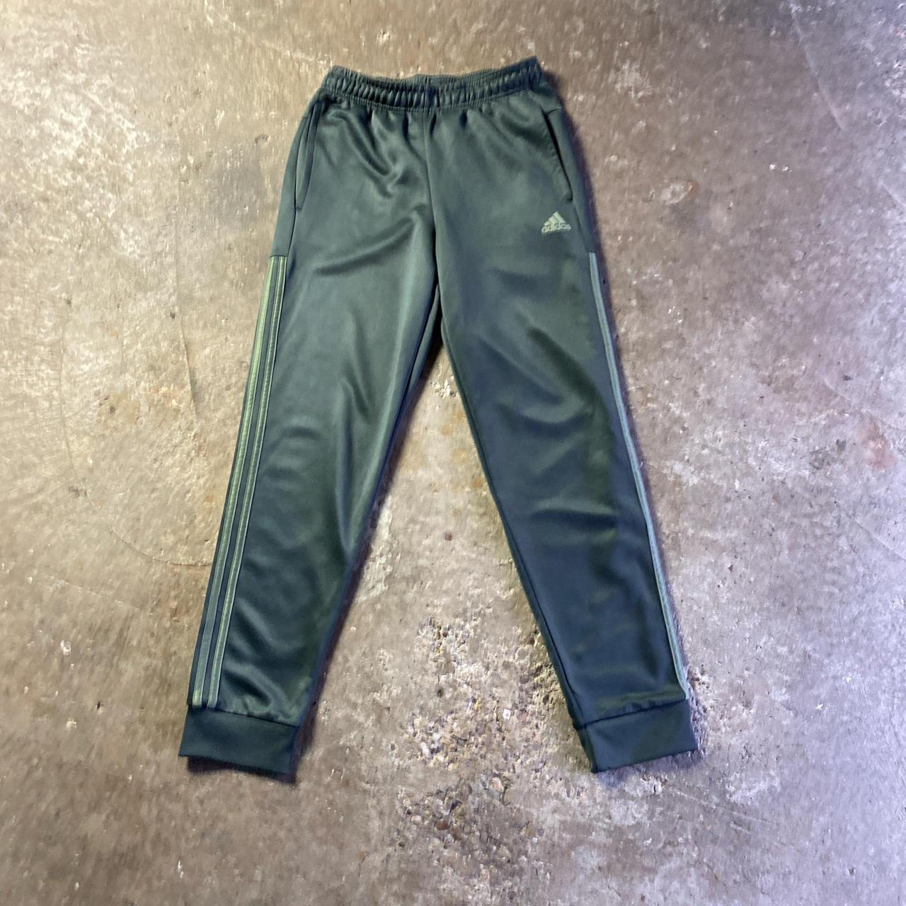 Green Adidas Sportswear Trackies - S