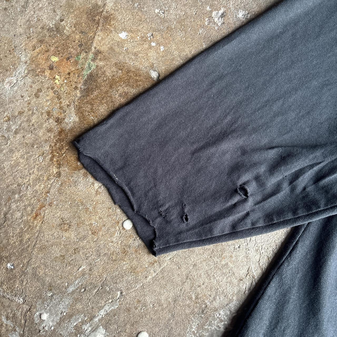 Black Single Pocket Distressed Carhartt T-Shirt - XXXL