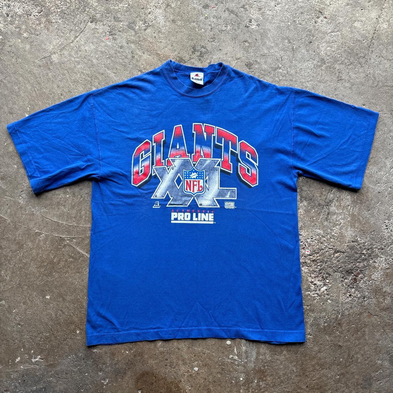 Blue New York Giants XXL 1994 graphic tee