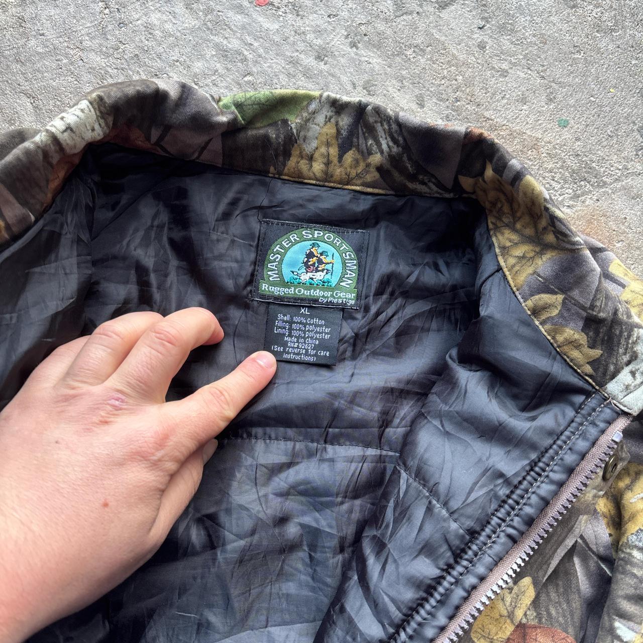 Real tree camo hunting jacket - S/M