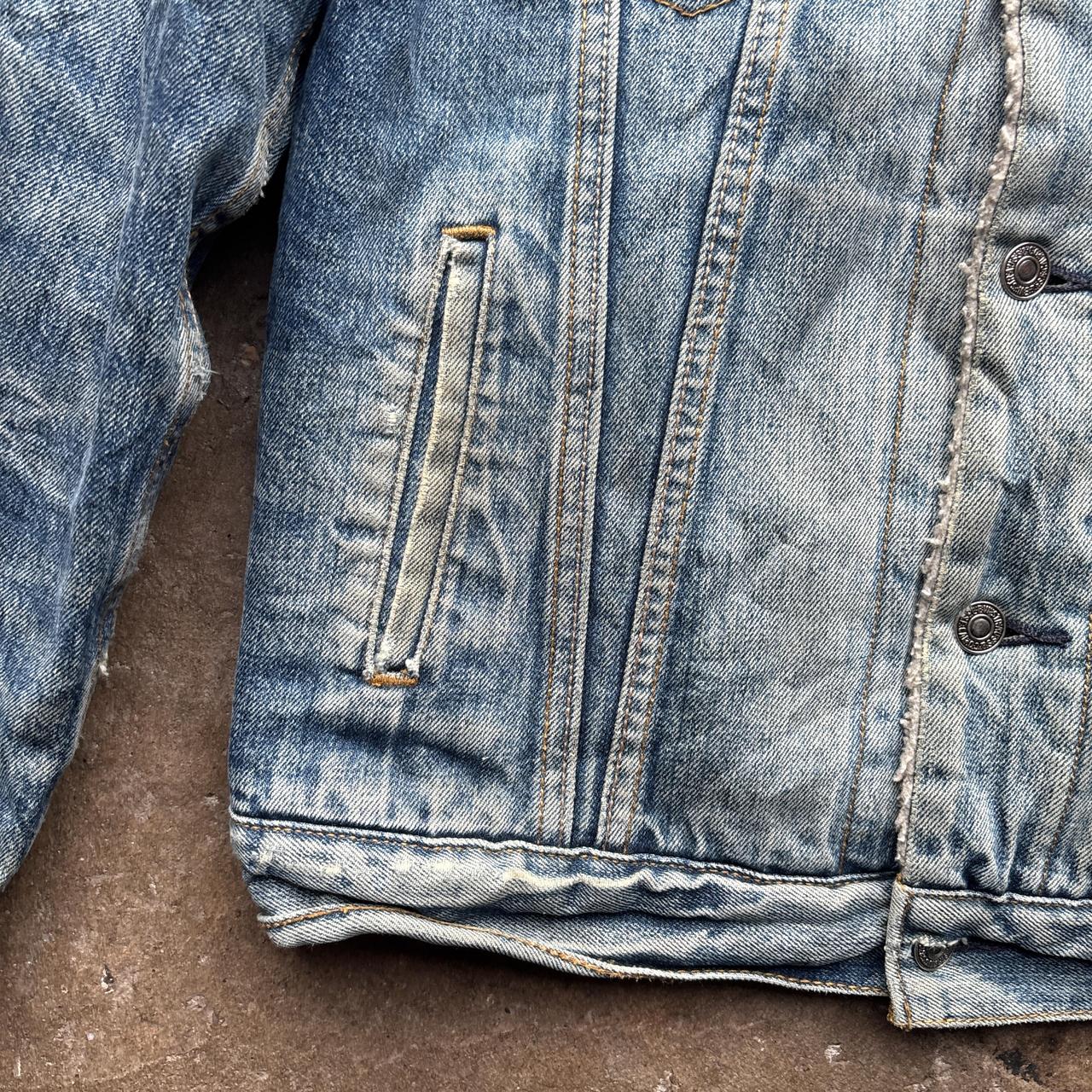 Blue Levi’s 70598 jacket with Sherpa lining - S