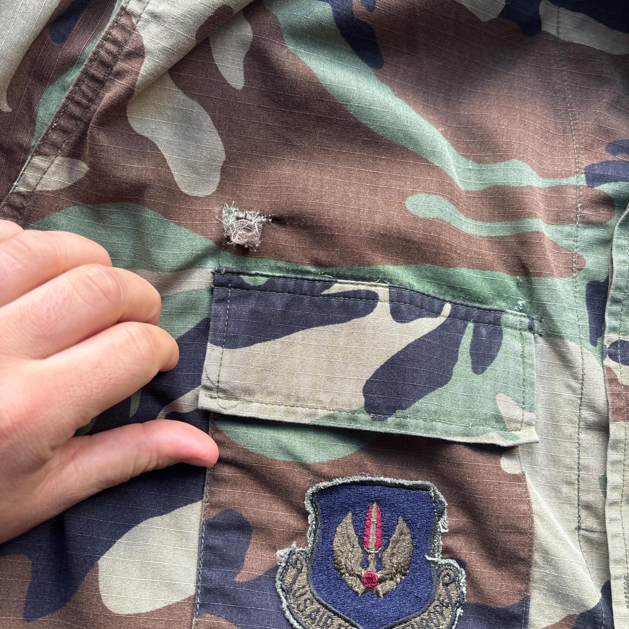 Camo US Air Force Shirt - L