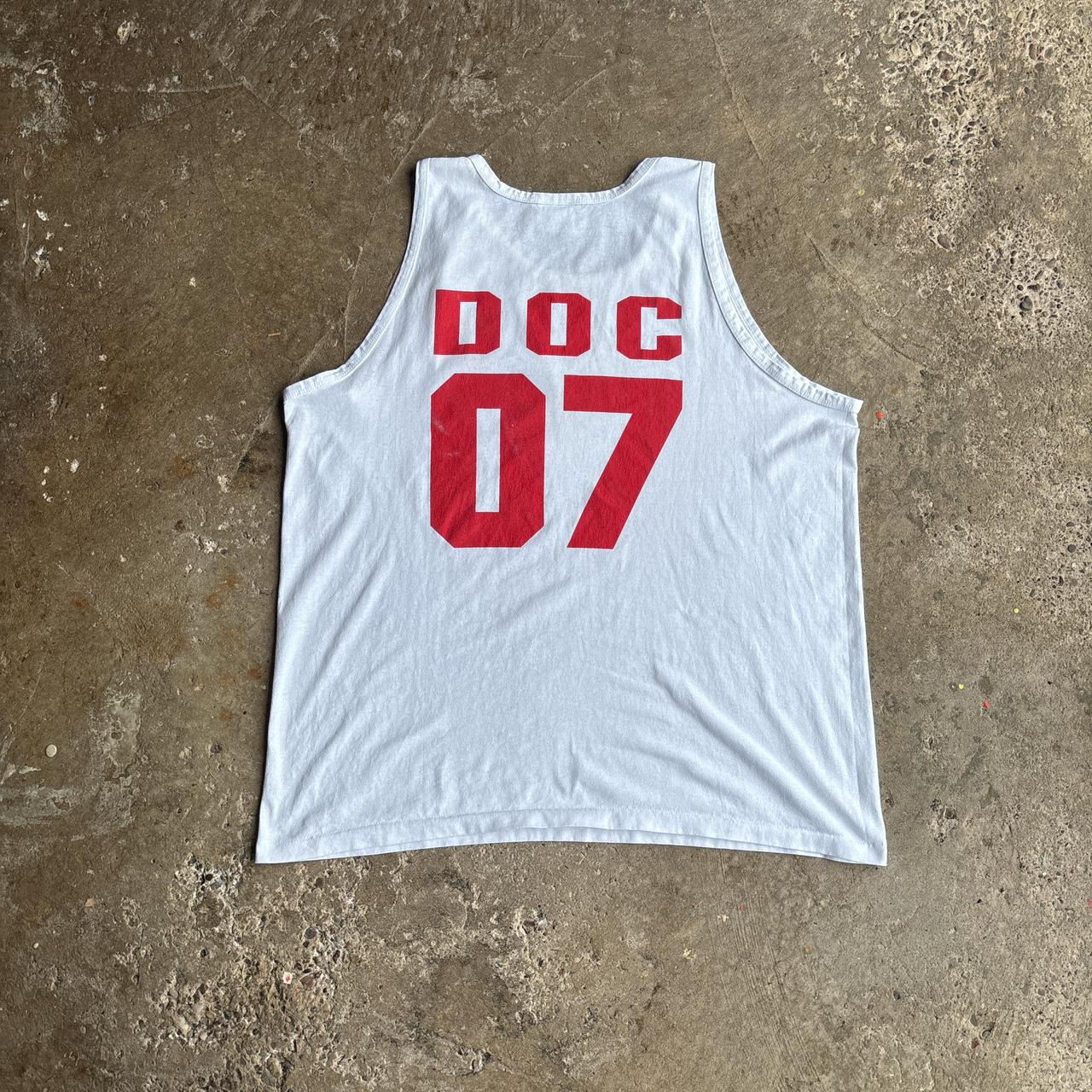 White USA Graphic ‘Doc’ Vest