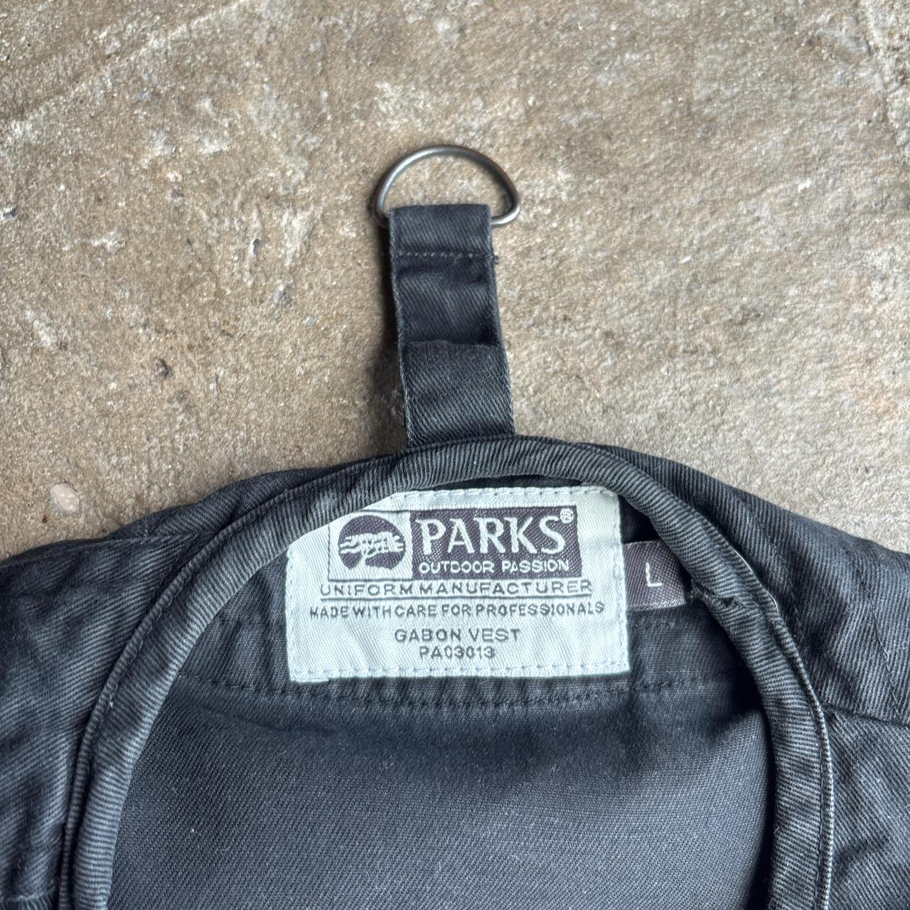 Black Utility Vest w/ Technical 3D Pockets - L