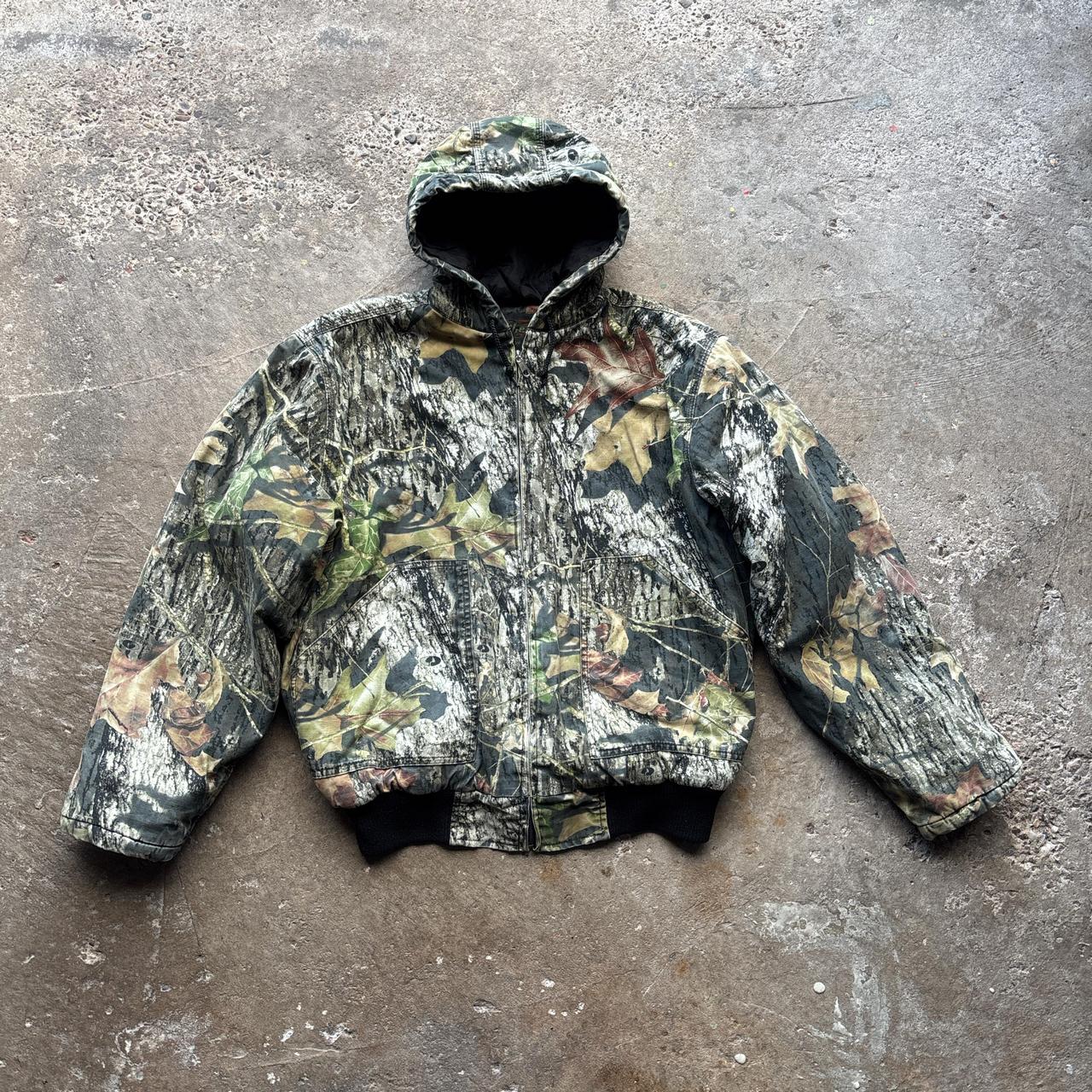 Real tree active jacket with mossy oak print - L