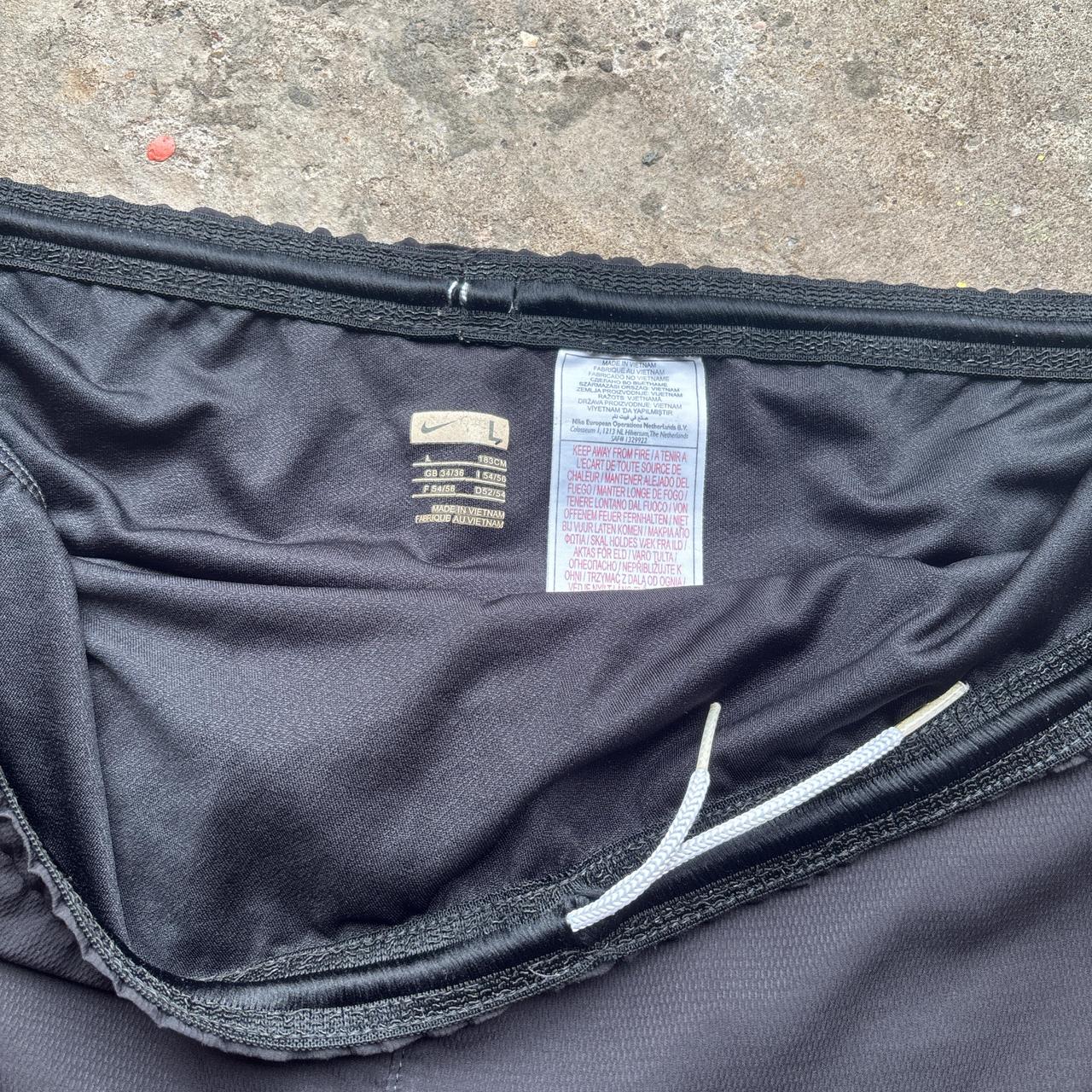 2008 Black Inter Milán Nike footballs shorts - XXL