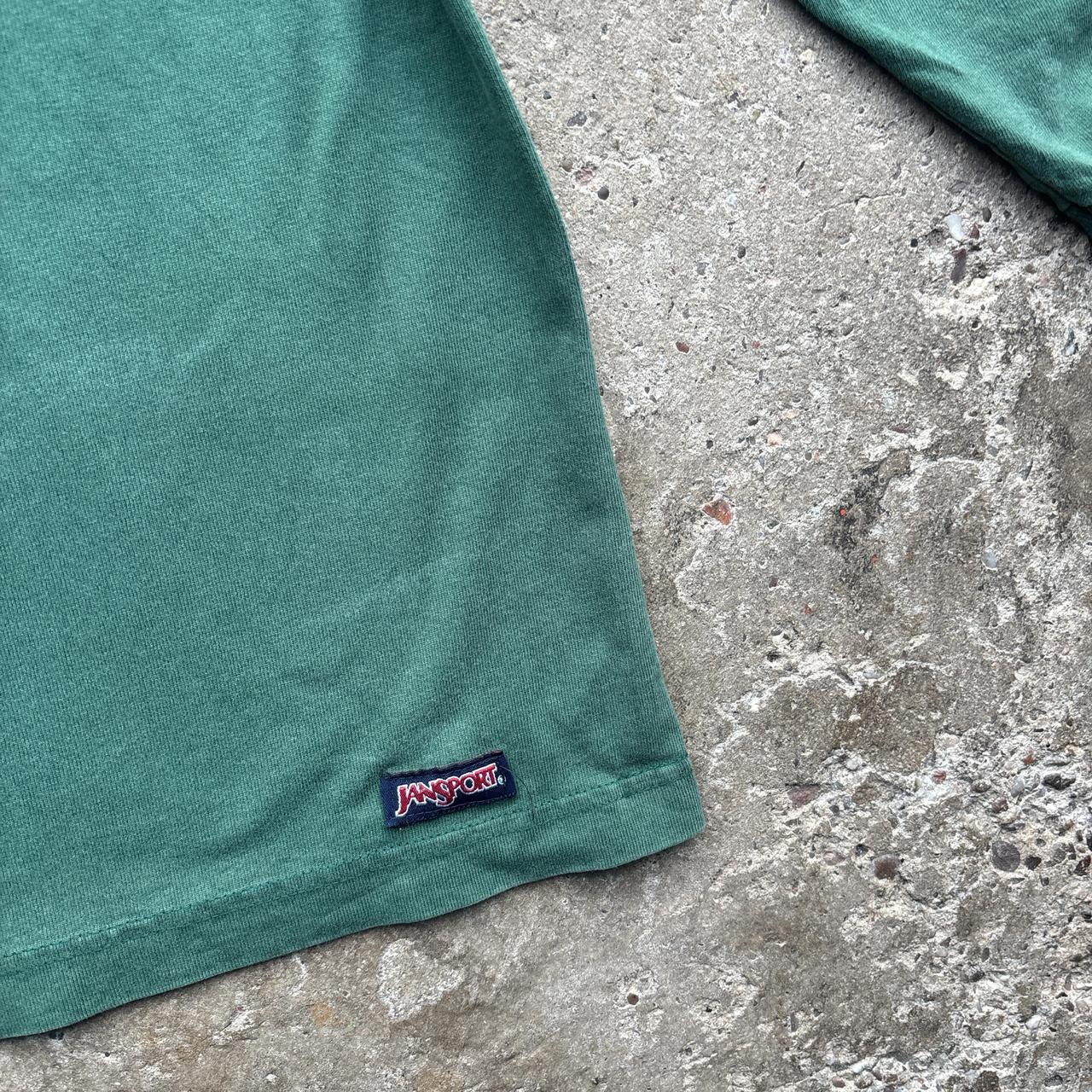 90s green Jansport long sleeve - XXL