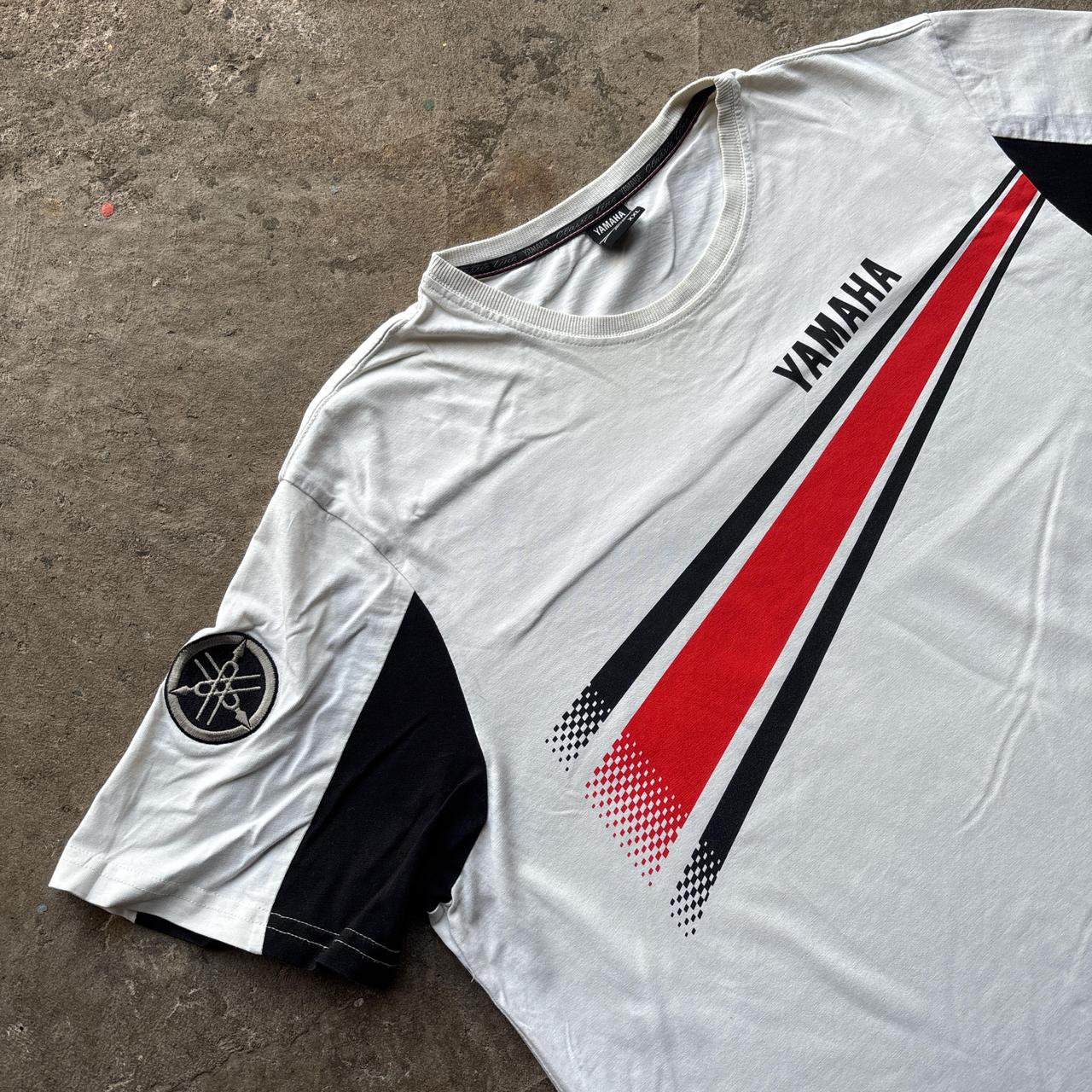 White Yamaha Racing t-shirt
