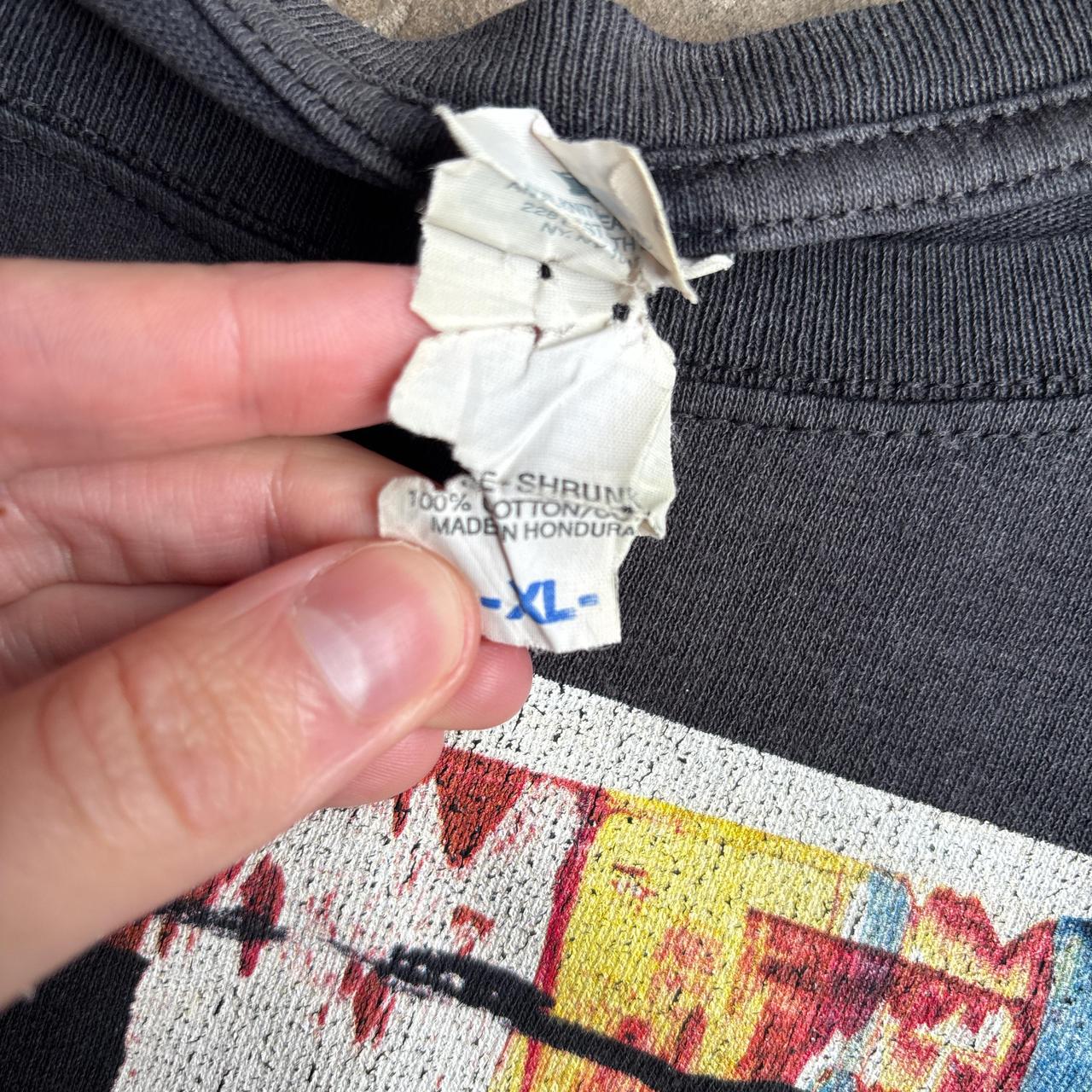 Vintage Black ‘The Mob’ Band T-Shirt - XL