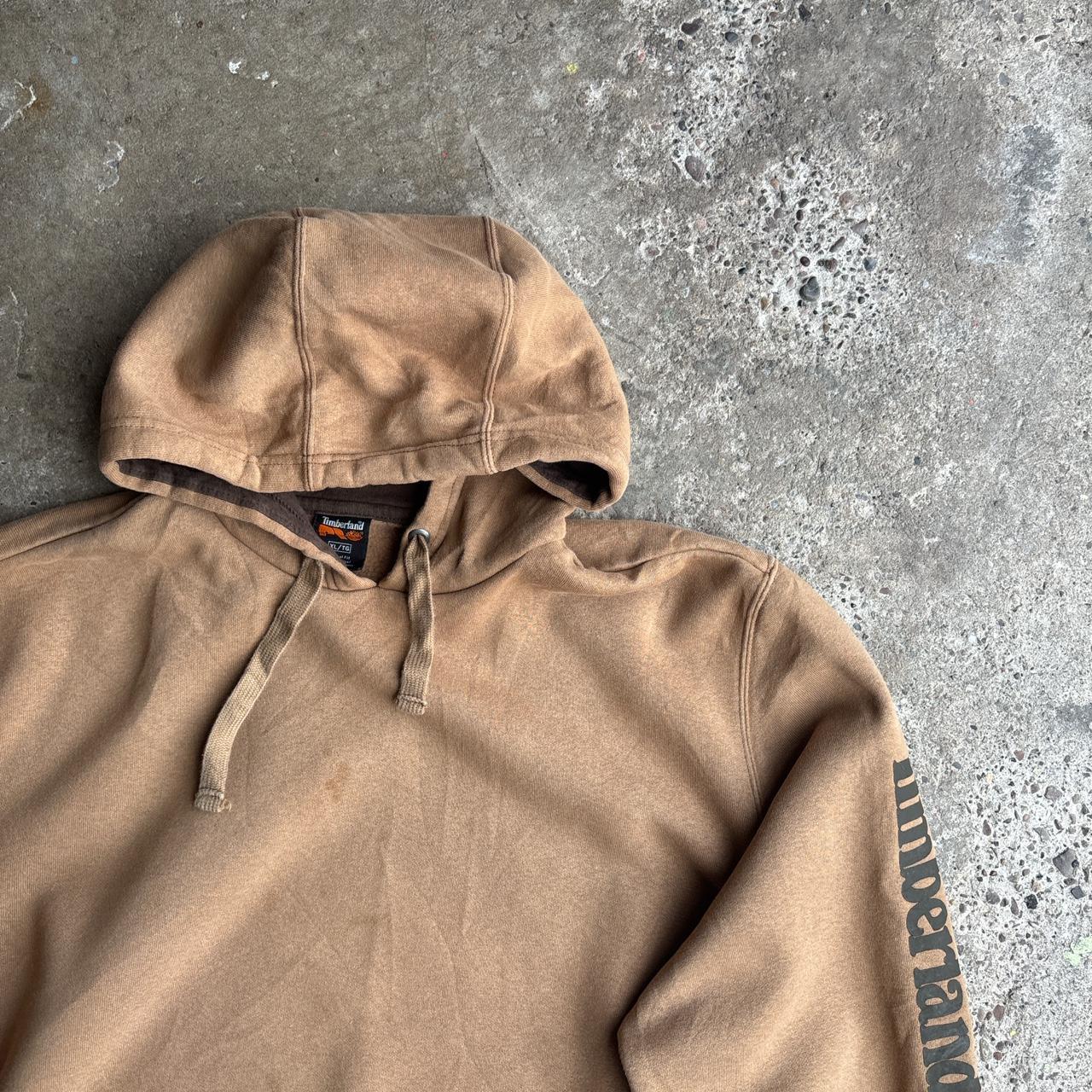Tan/Brown Timberland Hoodie - XL