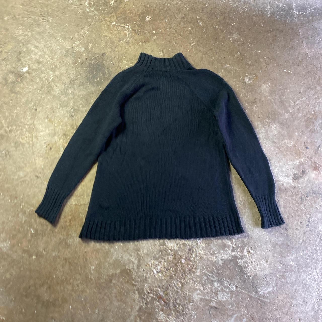 Black Christmas Chaps Knit Jumper - M